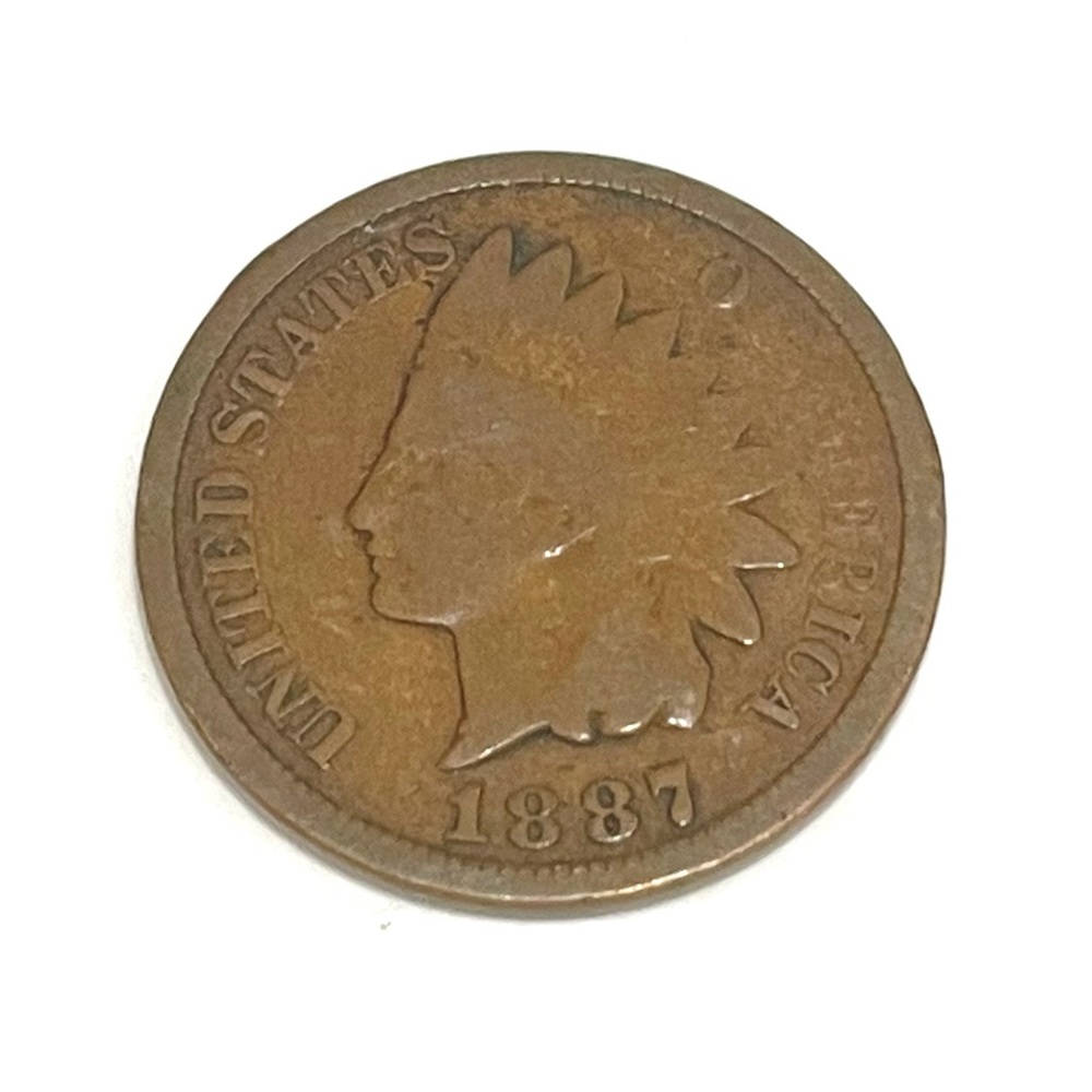 1887 Indian Head Penny Amazing Condition!